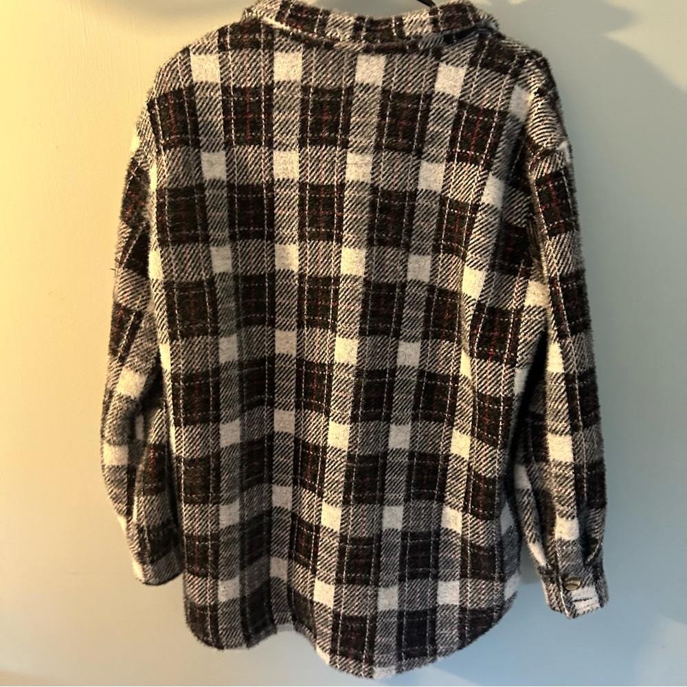 Z Supply Plaid Tucker “Shacket” - Picture 5 of 5